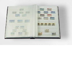 Einsteckbuch DIN A4, 64 weiße geteilten Seiten, unwattiert