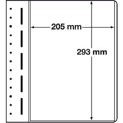 LB-Blankoblätter, 1er Einteilung, Innenmaß: 205 x 293 mm 10er
