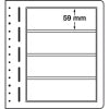 LB blank sheets, divided into 4, pack of 10