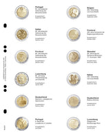 MULTI COLLECT FOR €2 COINS: PORTUGAL 2008 - LUXEMBOURG 2010 