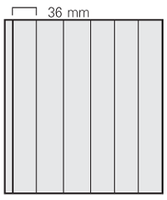 5 guarantee sheets 6 vertical strips