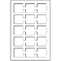 L-Münztableau mit 15 Fächern für Münzrähmchen bis 50x50 mm - Eckl - Sammeln und Zubehör